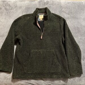 Womens Size Large Fleece, Sherpa, 1/4 Zip Pullover, Telluride Clothing Company